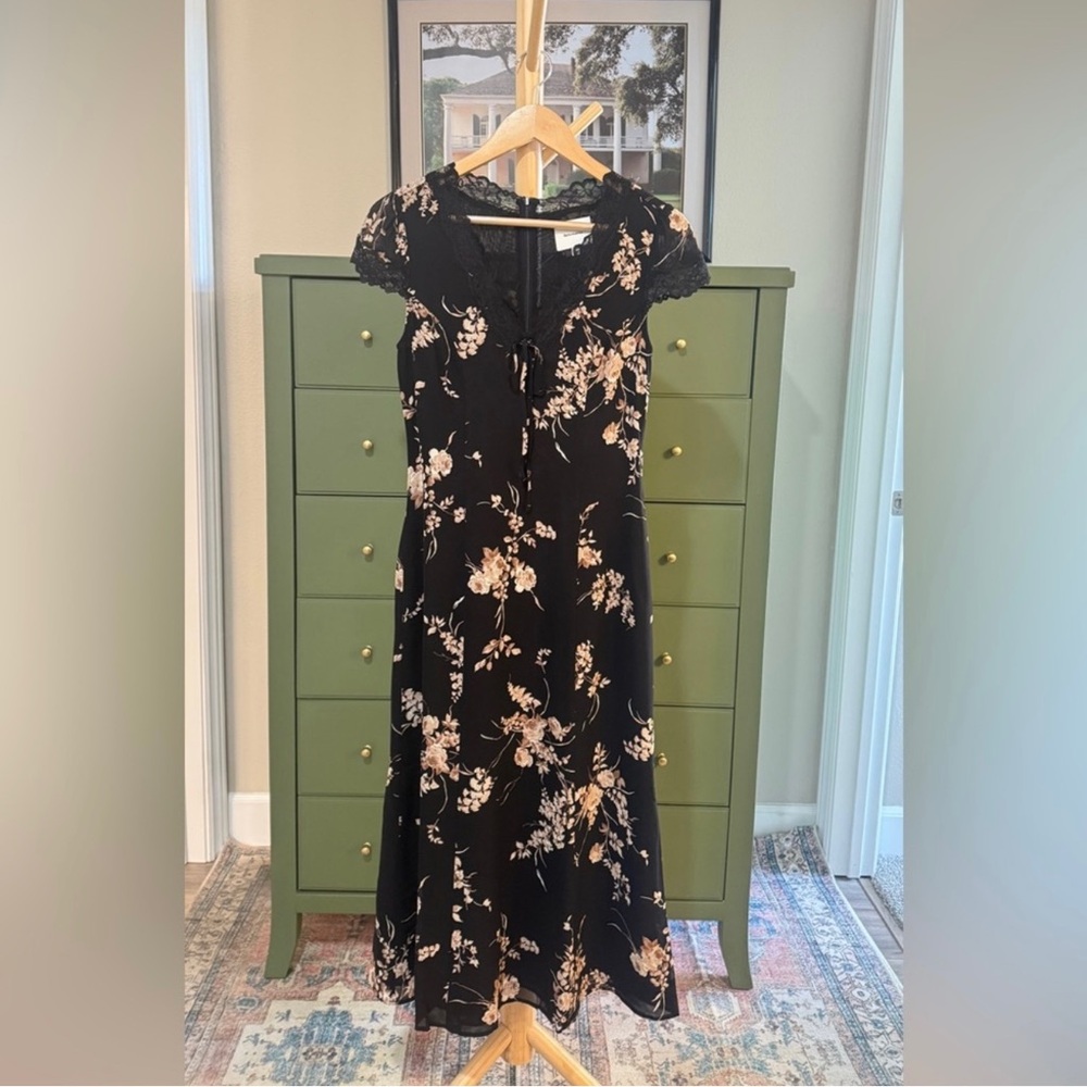 Reformation Tiffie Midi Dress, brand new, never worn, no flaws. - Picture 7 of 14